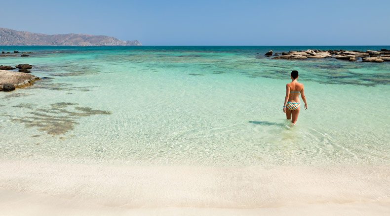 Elafonisi beach, Chania Crete