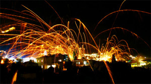 “Rouketopolemos” on Chios island, 